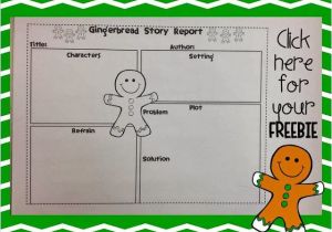 Gingerbread Man Story Map Template the Gingerbread Man Story Elements Graphic organizer