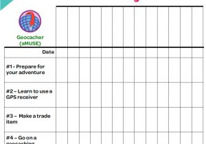 Girl Scout Calendar Template I Am Girl Scouts Updated All New Junior Badge Tracker
