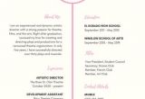 Girly Resume Templates Pink Black Girly theater Resume Templates by Canva