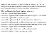Gis Engineer Resume Sample top 8 Gis Engineer Resume Samples