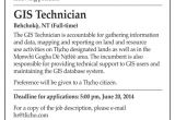 Gis Technician Cover Letter Employment Opportunity Gis Technician Tlicho