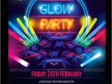 Glow In the Dark Party Flyer Template Free 23 Glow Party Flyer Templates Free Premium Download