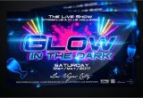 Glow In the Dark Party Flyer Template Free Glow In the Dark Party Flyer Flyer Templates Creative