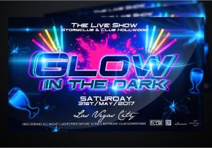 Glow In the Dark Party Flyer Template Free Glow In the Dark Party Flyer Flyer Templates Creative