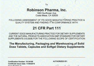 Gmp Certificate Template Articles Pharma Manufacturing Download Pdf
