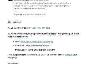 Go Live Announcement Email Template the 20 Best Product Launch Emails that Reengage Users