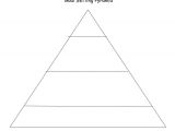 Goal Pyramid Template Goal Pyramid Template Image Collections Template Design