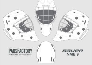 Goalie Mask Design Template Mask Templates the Goalie Archive