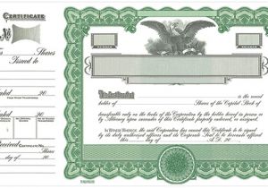 Goes Stock Certificate Template Goes Certificates Stock Certificates Llc Certificates