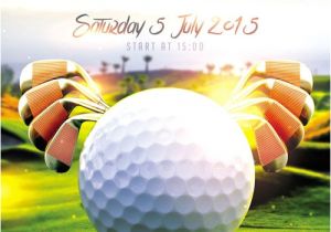 Golf tournament Flyer Template Download Free Flyer Psd Template Golf tournament event Facebook Cover