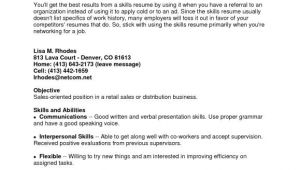 Good Basic Skills to Put On A Resume Example Resume Basic Computer Skills Summary Skill Sample