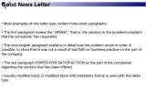 Good News Letter Template Business Communication Chap 2 Business Writing