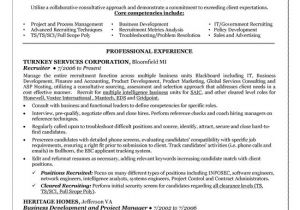 Good Resume for Job Interview Technical Recruiter Interview Tips Good Resume