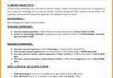 Good Resume format for Teacher Job 10 Cv format Teachers Job theorynpractice