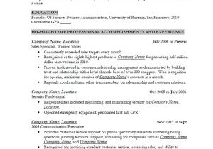 Good Resume Sample Examples Of A Good Resume Template Learnhowtoloseweight Net