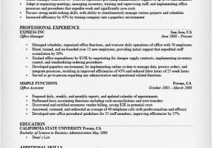 Good Resume Samples for Managers Office Manager Resume Sample Tips Resume Genius