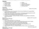 Good Resume Samples for Managers Restaurant Manager Resume Examples Created by Pros