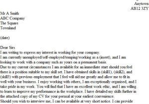 Good Ways to Start A Cover Letter Immediate Start Cover Letter Example Icover org Uk
