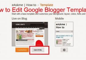 Google Blogspot Templates How to Edit Google Blogger Templates