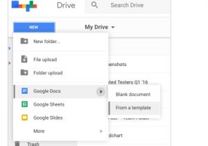 Google Drive forms Templates Creating Files From Templates now Easier In Google Drive