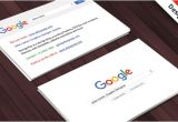Google Search Business Card Template Free Google Interface Business Card Psd Template Designyep