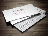 Google Search Business Card Template Google Business Card Design Ready to Print