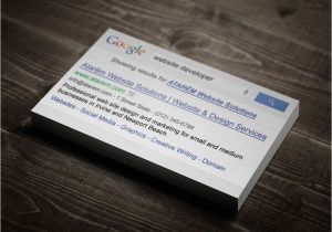 Google Search Business Card Template Google Search Business Card Magichat Design