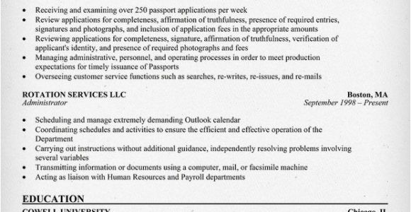 Government Job Resume format Government Jobs Resume Example Resumecompanion Com