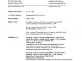 Government Resume Templates Federal Resume Template 8 Free Word Excel Pdf format