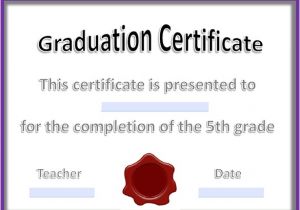 Graduation Certificate Template 18 Graduation Certificate Templates Word Pdf Documents