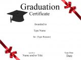 Graduation Certificate Template Graduation Certificate Template Customize Online Print