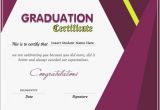 Graduation Certificate Template Graduation Certificate Templates for Ms Word