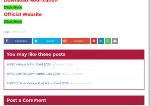 Gram Sevak Admit Card Name Wise the7star A Posts