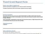 Grant Reporting Template 6 Grant Report Templates Free Word Pdf format Download
