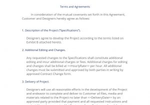 Graphic Design Contract Template Graphic Design Contract 3 Easy Steps