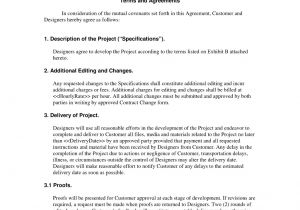 Graphic Design Contract Template Graphic Design Contract Agreement Qualads