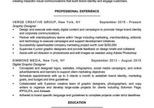 Graphic Designer Resume Sample Graphic Design Resume Sample Writing Tips Resume Companion