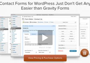 Gravity forms Email Template Plugins WordPress Para Criar formularios De Contato
