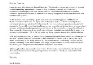 Great Email Cover Letter Examples Good Cover Letter Example 1