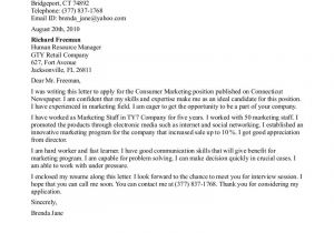 Great Marketing Cover Letters Sports Marketing Cover Letters Cover Letter for Internship