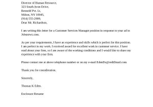 Great Short Cover Letters Short Cover Letter Customer Service Perfect Resume format