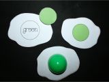Green Eggs and Ham Template Egg Color Matching Games Classroom Freebies