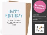 Greeting Birthday Card for Sister Funny Birthday Card for Sibling Happy Birthday to Mum and