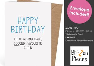 Greeting Birthday Card for Sister Funny Birthday Card for Sibling Happy Birthday to Mum and
