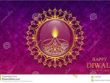 Greeting Card About Happy Diwali Happy Diwali Festival Card Stock Vector Illustration Of