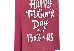 Greeting Card About Mothers Day Details About Mother S Day Greeting Card Happy Mother S Day From Both Of Us From son Daug
