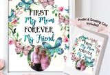 Greeting Card About Mothers Day Personalized Mother S Day Card Poster for the Best Mom