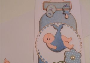 Greeting Card Baby Boy Born Baby Boy Handmade Baby Boy Card New Baby Baby Shower