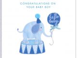 Greeting Card Baby Boy Born New Baby Congratulations In 2020 Congratulations Baby New