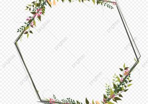 Greeting Card Border Designs Simple Floral Border Png Images Vector and Psd Files Free